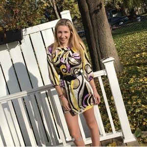 Etcetra silk vintage dress